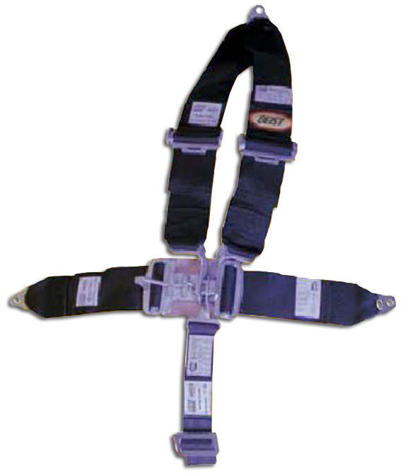 3" Bolt-In 5pt Duck-Bill® with "V" Style Shoulder Harness